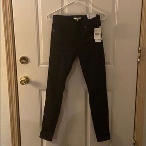 STS Blue Black stretch mid rise skinny jeans